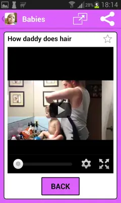 Babies Videos android App screenshot 4