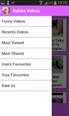 Babies Videos android App screenshot 6